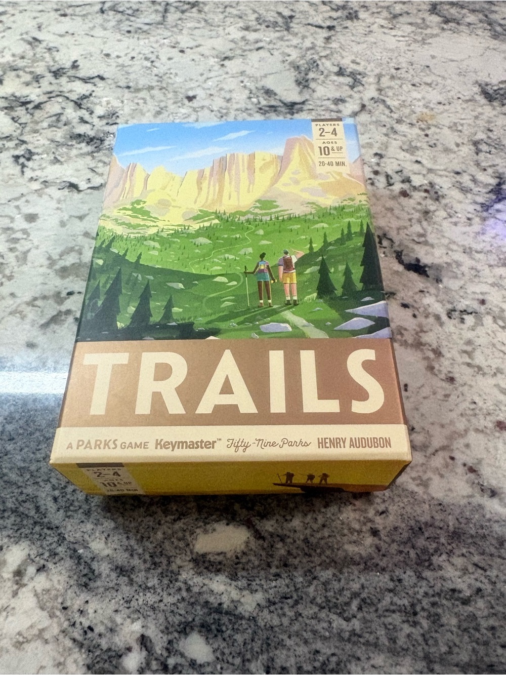 T Trails National Parks Strategy Card Game Complete Keymaster Games Ages 10+